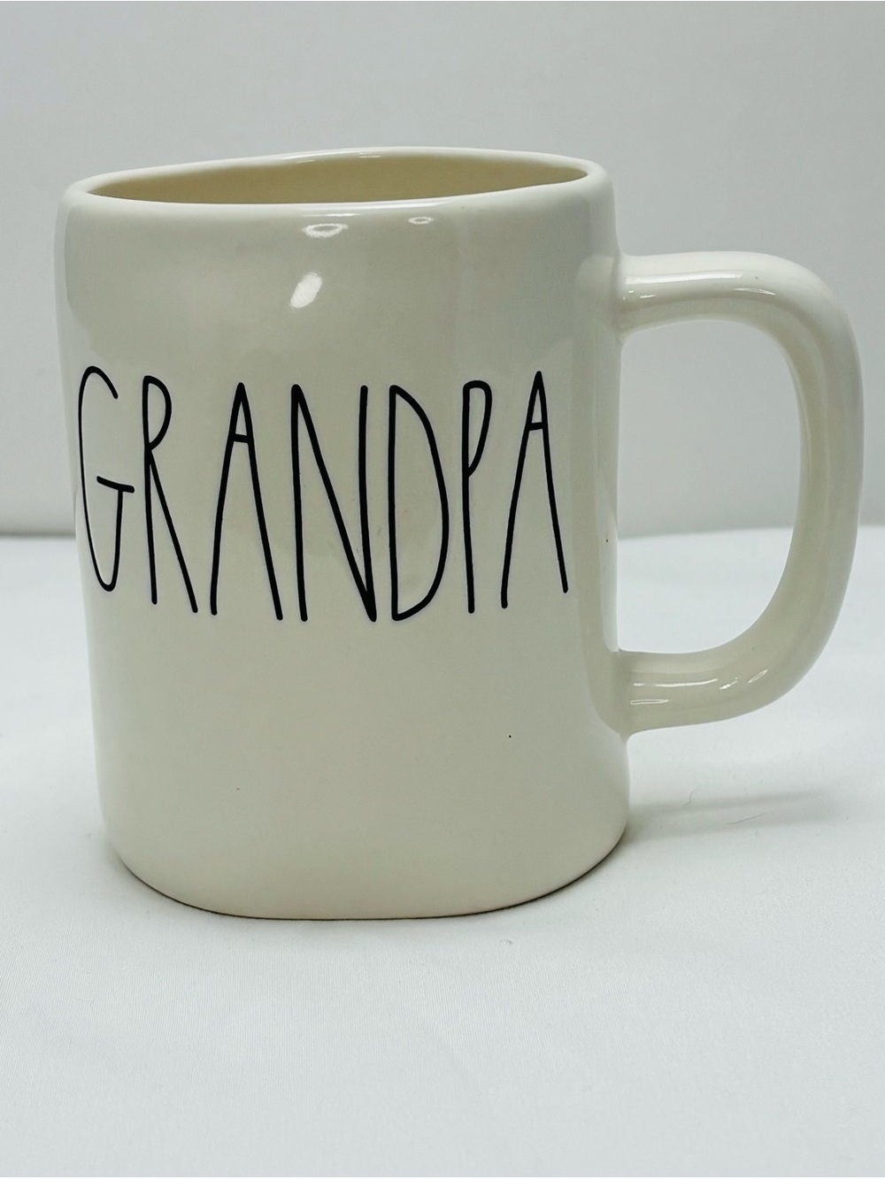 Grandpa Ceramic Mug in Cream - Classic Home Dining